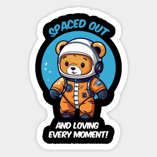 Astro Bear Sticker